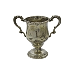 Undated Sterling Silver Cup - #81 Sticker on Base