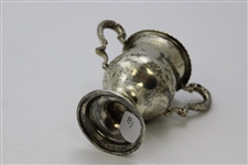 Undated Sterling Silver Cup - #81 Sticker on Base