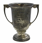 1933 Dunscar Golf Club Sterling Silver Replica "Slater" Challenge Trophy Cup Won by R. Shipper Bottom