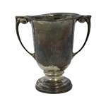 1933 Dunscar Golf Club Sterling Silver Replica Slater Challenge Trophy Cup Won by R. Shipper Bottom
