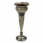1934 The Oakmont Club Sterling Silver Runner-Up Trophy Vase
