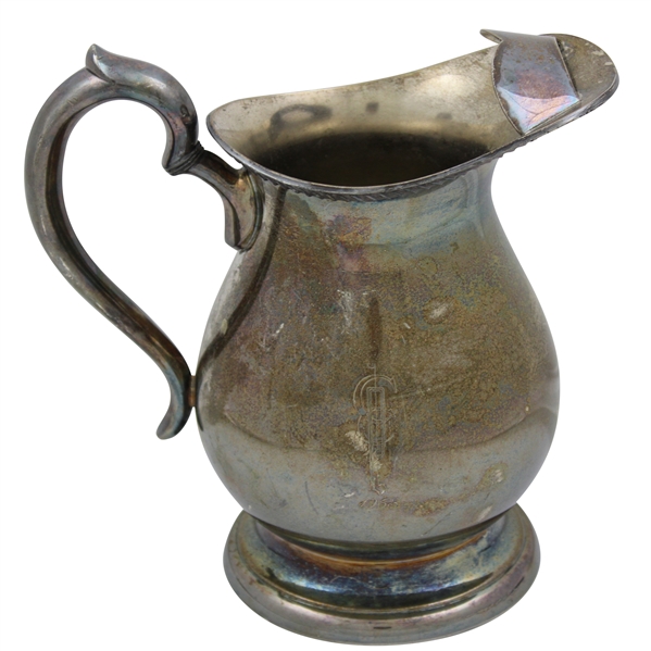 1963 Silver Plated Pitcher with Unknown Logo