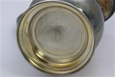 1963 Silver Plated Pitcher with Unknown Logo