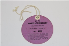 1973 Masters Tournament Monday Ticket #1194