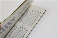 1979 Records of the Masters Tournament Record Guide (1934-1978) 