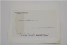 Three (3) Pebble Beach Del Monte Press Bureau Julian Graham Photos - Little, Handmacher, Searle, & more