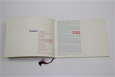 1966 All-American Collegiate Golf Dinner Official Program - August 9th - Second One