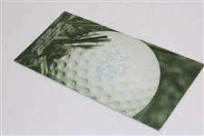 1970 All-American Collegiate Golf Dinner Official Program - July 28th