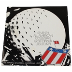 1971 All-American Collegiate Golf Dinner Official Program - July 20th
