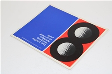 1972 All-American Collegiate Golf Dinner Official Program - August 8th