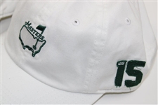 2011, 2015, & Undated Masters Tournament White Caddy Hats - Unused
