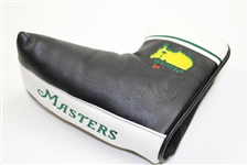 Black & White Masters Putter Head Cover with 2003 Masters Dated Black Caddy Hat - Unused