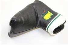 Black & White Masters Putter Head Cover with 2003 Masters Dated Black Caddy Hat - Unused