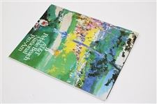 Johnny Miller Signed Photo with 1987 Pebble Beach Pro-A Bag Tag, Program, Ribbons, & Photo JSA ALOA