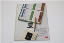 Johnny Miller Signed Photo with 1987 Pebble Beach Pro-A Bag Tag, Program, Ribbons, & Photo JSA ALOA