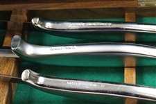 Vinny Giles' Augusta National Gerber Knife Barbeque Set in Wood Box