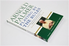 Arnold Palmer Signed 2002 'Playing By The Rules' Book JSA ALOA