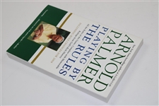 Arnold Palmer Signed 2002 'Playing By The Rules' Book JSA ALOA