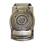 PGA Champ Mark Brooks Personal 1996 Nedbank Million Dollar Club Challenge Malcolm DeMille Money Clip