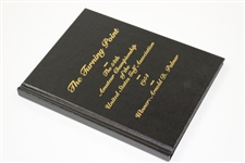 Arnold Palmer Signed Card with 2004 'The Turning Point' Book JSA #KK05956
