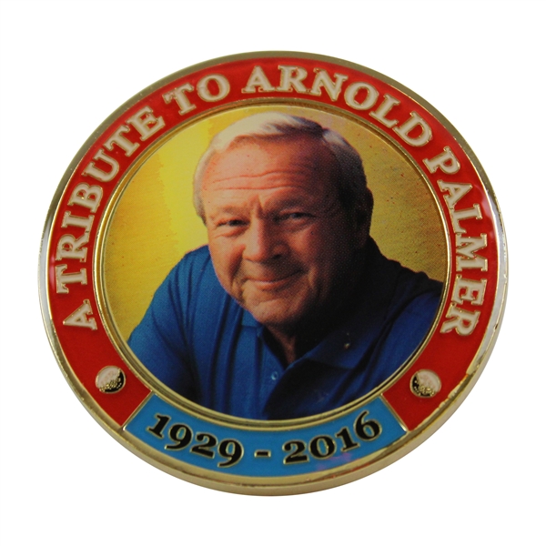 A Tribute To Arnold Palmer 2017 Westmoreland County (Latrobe, Pa) Airshow Commemorative Coin 1929-2016