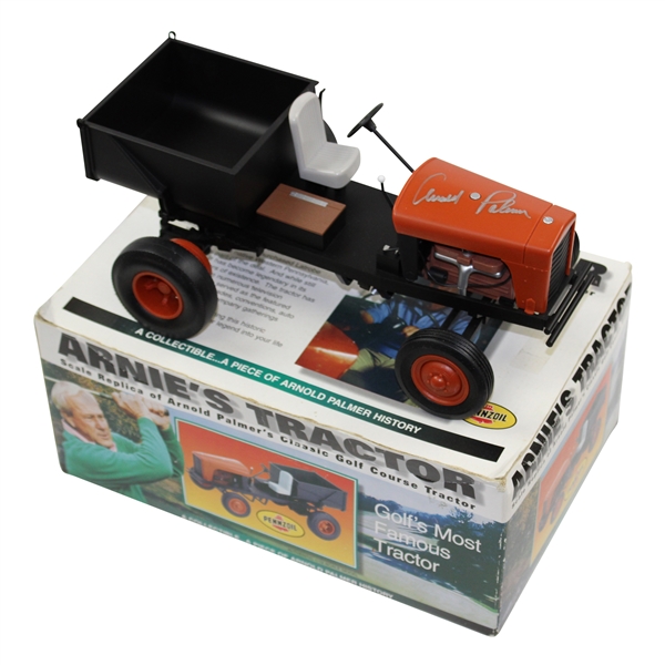 Arnold Palmer Signed Penzoil Arnies Tractor - Signed in Silver JSA #LL94782