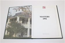 Larry Mize Signed 1992 Masters Tournament Annual JSA ALOA