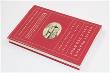 Harvey Penick Signed 1992 'Harvey Penick's Little Red Book'  with Inscription & Paper JSA ALOA