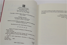 Harvey Penick Signed 1992 'Harvey Penick's Little Red Book'  with Inscription & Paper JSA ALOA