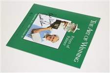 Arnold Palmer Signed 1995 'The Art of Winning' Prizes Of Palmer Booklet JSA ALOA