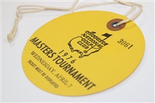 1976 & 1977 Masters Tournament Wednesday Tickets ##3061 & #11460 with Tuesday Ticket #3524