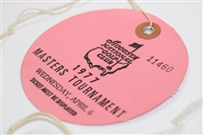 1976 & 1977 Masters Tournament Wednesday Tickets ##3061 & #11460 with Tuesday Ticket #3524