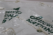 Six (6) Augusta National Golf Club Plastic Bags with Drawstrings