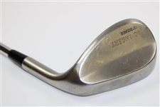 Jack Nicklaus' Personal Used 'IQ Insert' Wedge with His Clubmaker Jack Wulkotte's Signed Shaft Label