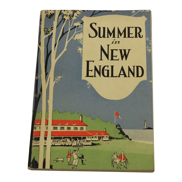 1925 Summer in New England Advertising/Travel Booklet