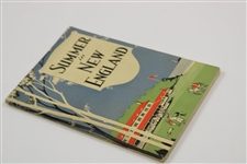 1925 'Summer in New England' Advertising/Travel Booklet
