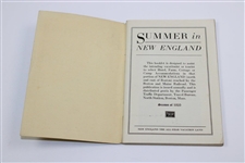 1925 'Summer in New England' Advertising/Travel Booklet