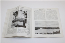 Vintage 'Lakes and Mountains of New England' Advertising Brochure Issued by US Railroad Administration