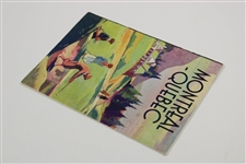 Vintage Montreal,Quebec Advertising/Travel Brochure with Fold Out Map