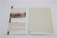 Vintage Montreal,Quebec Advertising/Travel Brochure with Fold Out Map