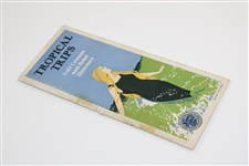 1923 Tropical Trips: Golf Courses & Hotel Directory Atlantic Coast Line Advertising/Travel Brochure