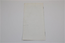 1978 Augusta National Golf Club Historical Sketch of 'Fruitlands' Nursery Pamphlet - First One We've Seen
