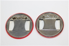 1978 & 1981 Masters Tournament Official Badges #243 & #200 - Gary Player & Tom Watson Winners