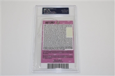 Sergio Garcia Signed 2017 Masters Final Rd Sunday Ticket #A01267 PSA/DNA Slabbed #84063648