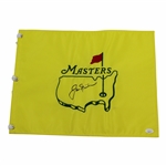 Jack Nicklaus Signed Undated Masters Embroidered Flag JSA #BB22747