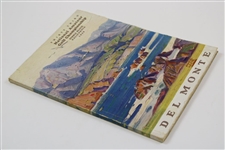 1929 National Amateur Golf Championship Program Pebble Beach - Del Monte