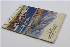 1929 National Amateur Golf Championship Program Pebble Beach - Del Monte