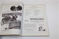 1929 National Amateur Golf Championship Program Pebble Beach - Del Monte
