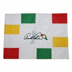 Arnold Palmer Latrobe Red/Green/Yellow/White Checkered Embroidered Logo Flag