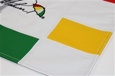 Arnold Palmer Latrobe Red/Green/Yellow/White Checkered Embroidered Logo Flag